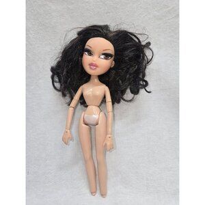 BRATZ The Movie Jade Doll 2007 Rooted Lashes MGA Rare Dark Hair Brown Eyes- Nude